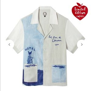 Tombolo short sleeve vintage style button down